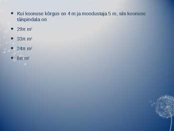Koonus referaat #7