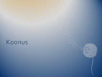 Koonus referaat