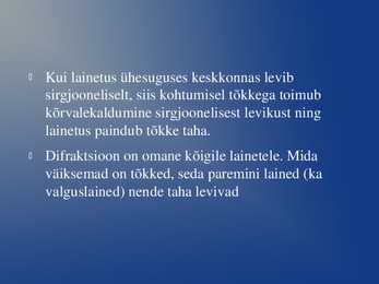 Difraktsiooni kasutamine #3