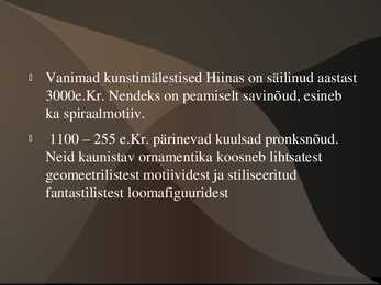 Hiina kunst #3