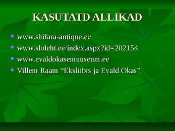 Evald Okas #20