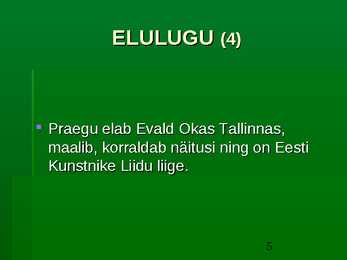 Evald Okas #5