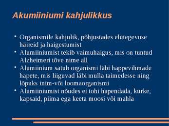 Alumiiniumist #10