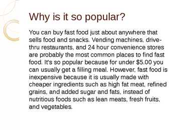 Fast food #4