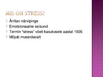 Stress #2