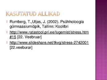 Stress #10