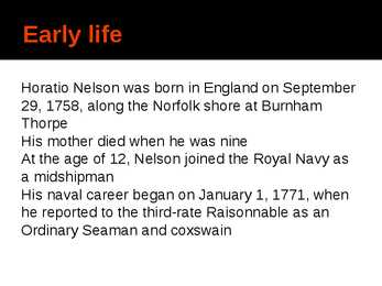 Horatio Nelson #2