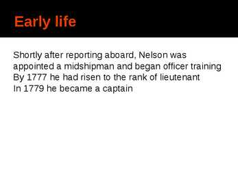 Horatio Nelson #3