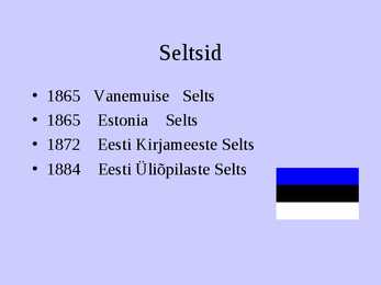 Ärkamisaeg Eesti kirjanduses #3