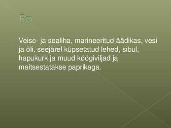 Madagaskari tutvustus ja rahvustoidud-täiendatud #6