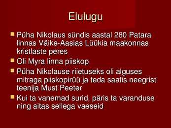 Püha Nikolaus #2