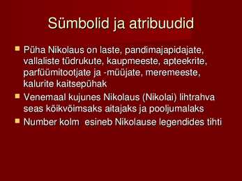 Püha Nikolaus #8