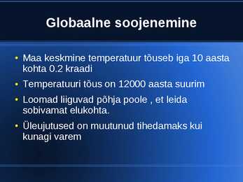 Globaalne soojenemine-kasvuhoone efekt-mandrijää sulamine