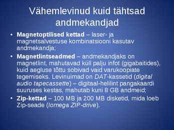 Andmekandjad ja NETIKETT #11