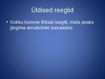 Andmekandjad ja NETIKETT #16