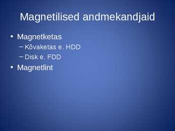Andmekandjad ja NETIKETT #4