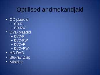 Andmekandjad ja NETIKETT #5