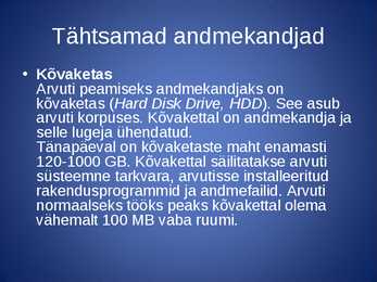 Andmekandjad ja NETIKETT #7