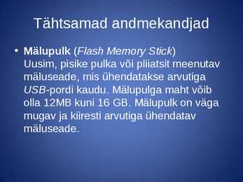 Andmekandjad ja NETIKETT #10