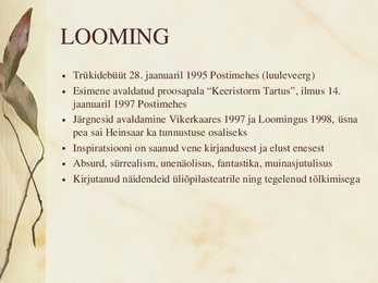 Mehis Heinsaar #4