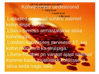 Kohv #14
