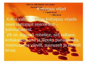 Kohv #8