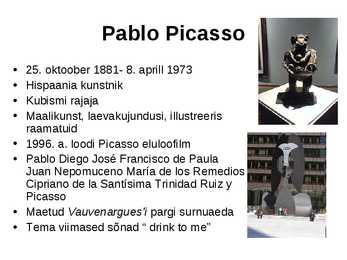 Pablo Ruiz Picasso #2