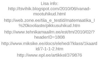 Pikkus #15
