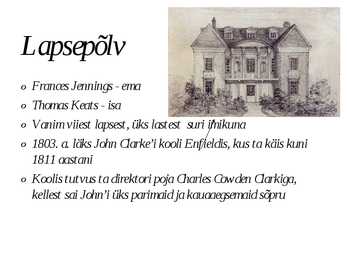 John Keats #3