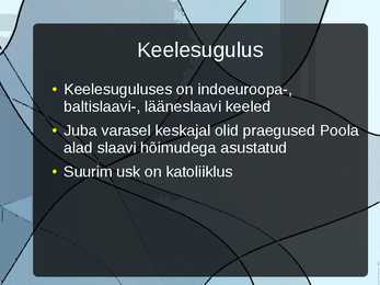 Poola keel ja riik #4