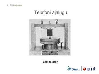 Traadiga telefoniside #3