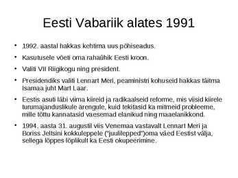 Eesti ajalugu- Tallinna ajalugu #2