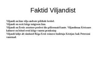 Viljandi #3