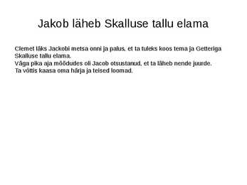 Raamatu-Näkimadalad-kokkuvõte #9