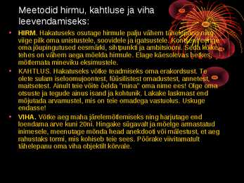 Kuidas juhtida oma emotsioone #5