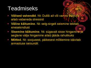 Kuidas juhtida oma emotsioone #6