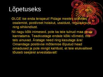 Kuidas juhtida oma emotsioone #7