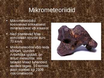 Universumi väikekehad #11