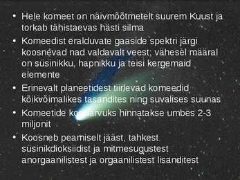 Universumi väikekehad #6
