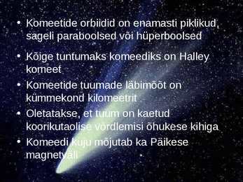 Universumi väikekehad #7