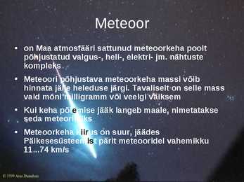 Universumi väikekehad #8