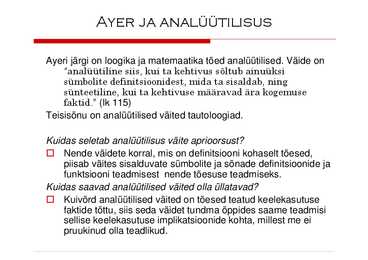 Aprioorsus #23