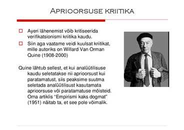 Aprioorsus #25