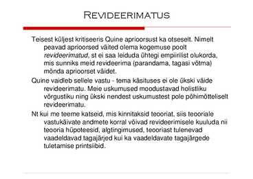 Aprioorsus #27