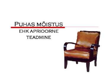 Aprioorsus