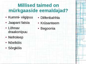 Mürkgaaside eemaldajad #2