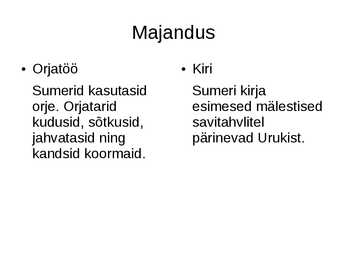 Sumeri kultuurid #4