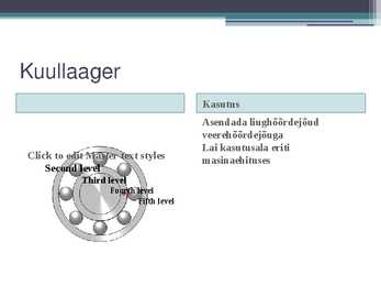 Kuullaager #2