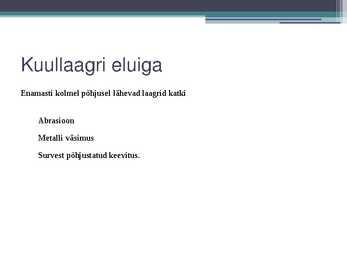 Kuullaager #8