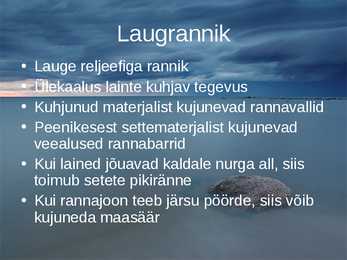 Rannikuprotsessid #7
